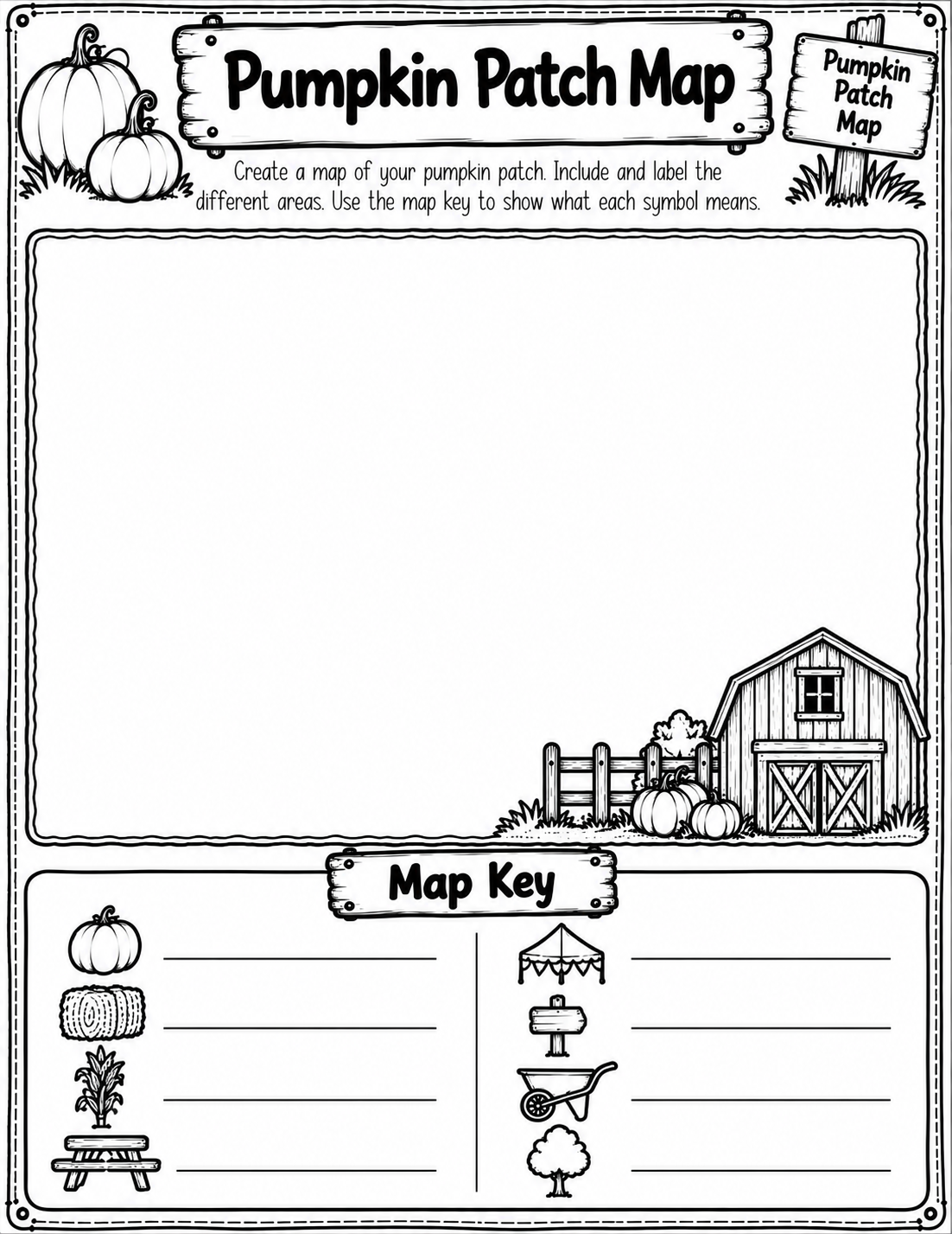 Pumpkin Patch PBL | Fall Math, ELA & STEM Project + Digital Companion | Grades 2–4