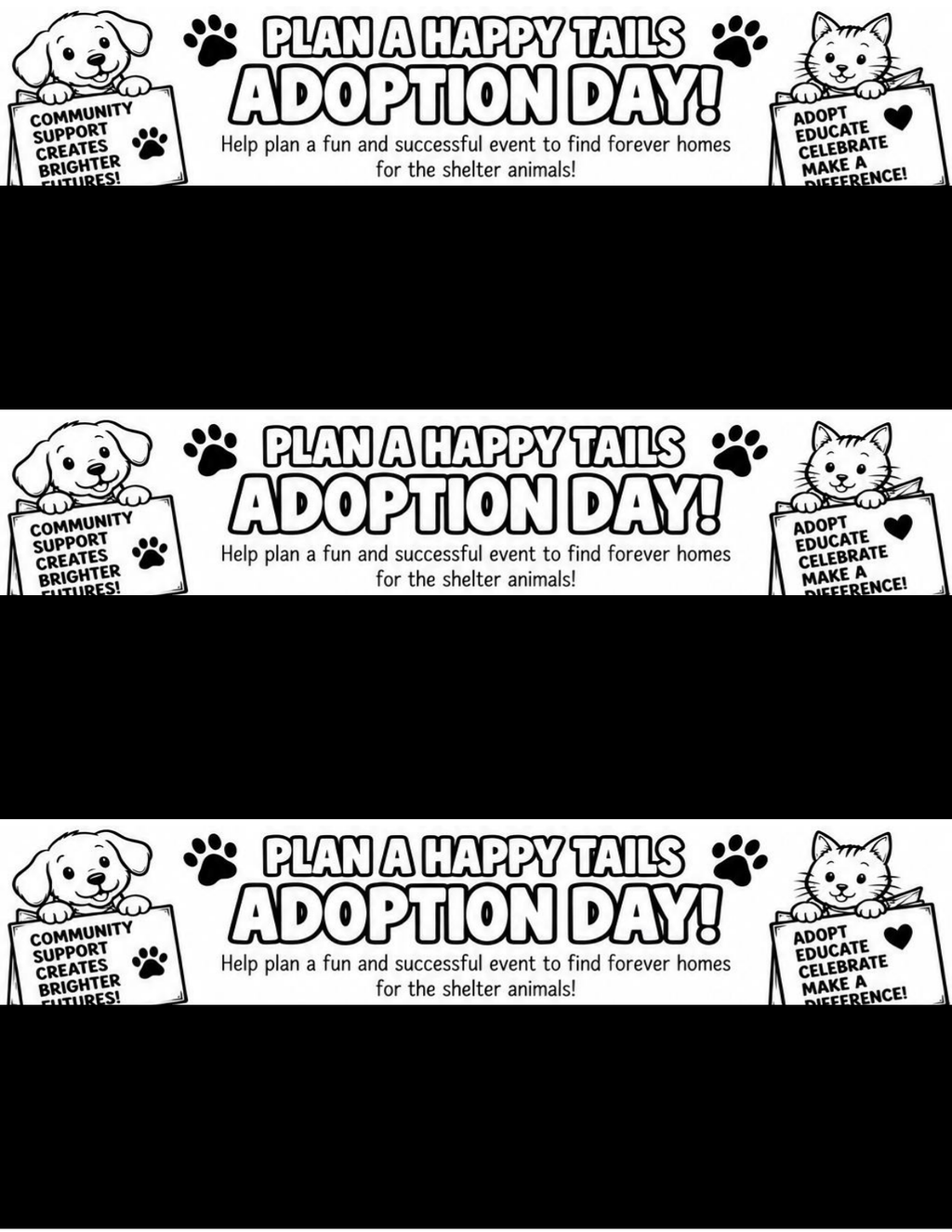 Animal Shelter PBL pet adoption campaign worksheet preview