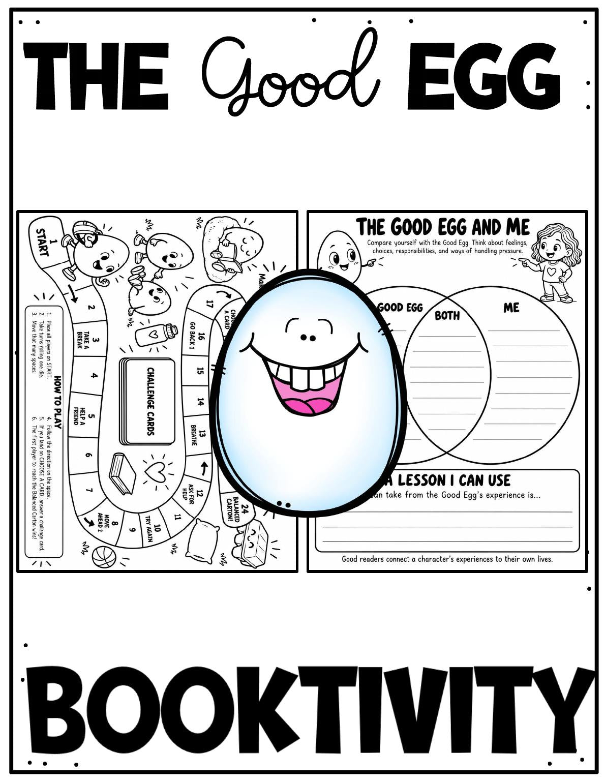 The Good Egg Booktivity cover for grades 2–4