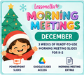 Lessonella Morning Meetings december cover