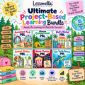 Lessonella Ultimate Project-Based Learning Bundle with six real-world PBL units