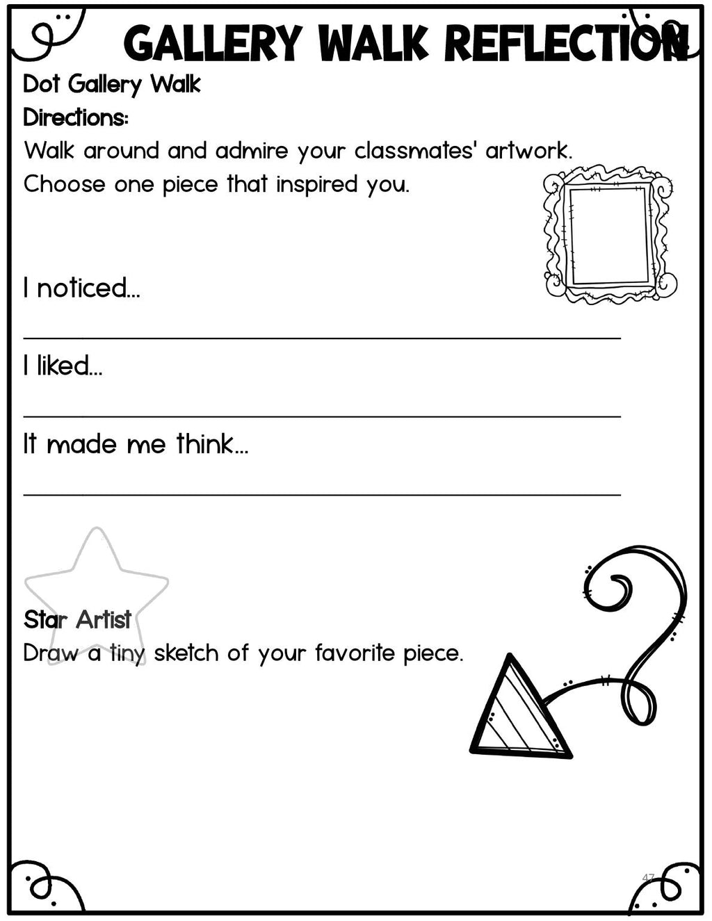 The Dot cross-curricular math and creative activity preview